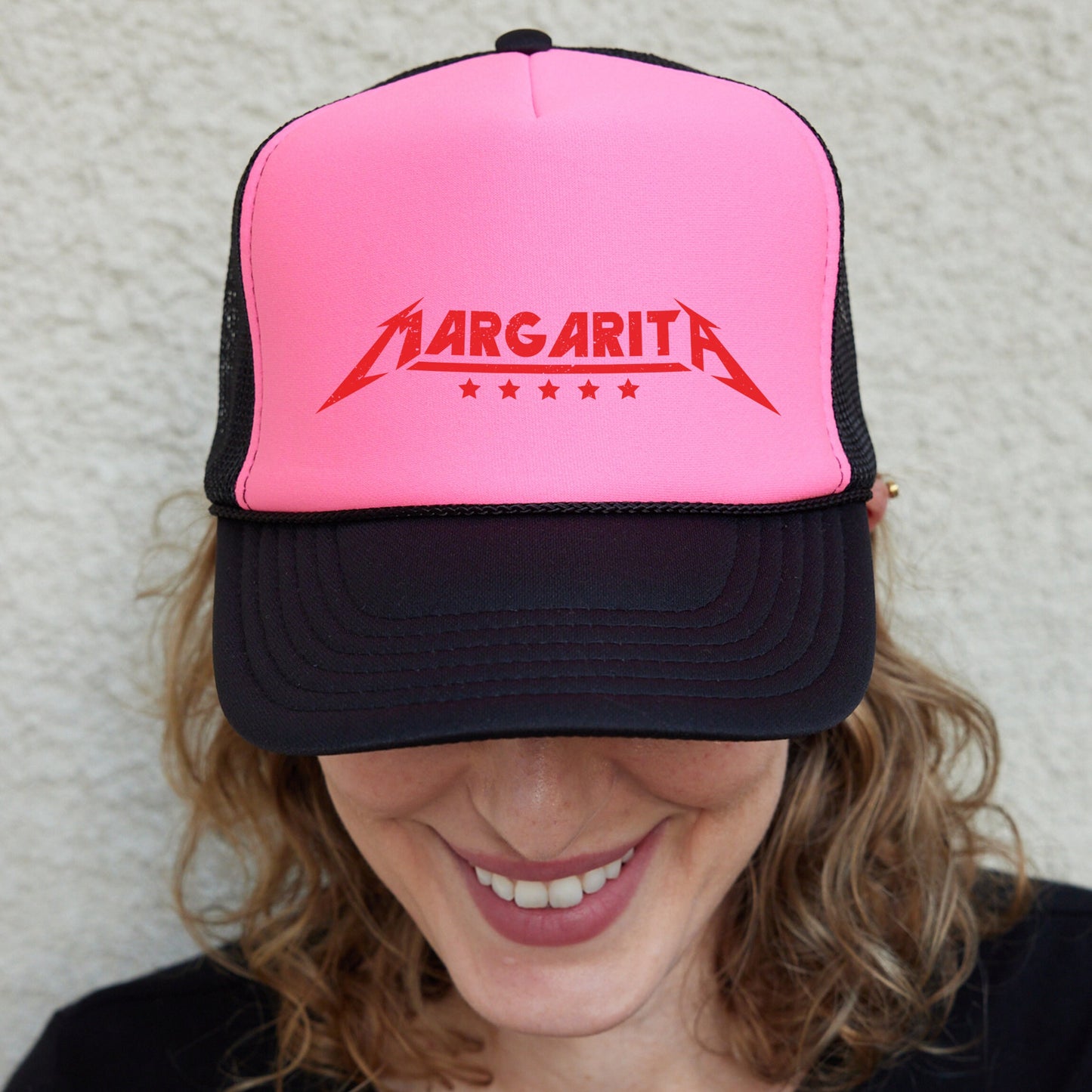 a group of hats with different colors and sizes