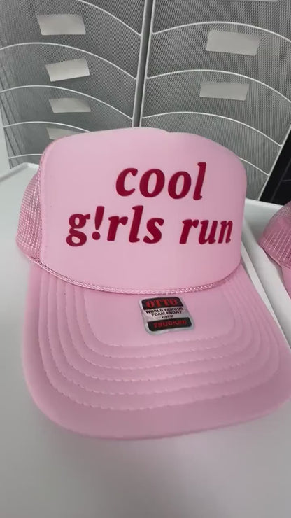 Cool G!rls Run Puff Print Trucker Hat, Cool G!rls Run Hat