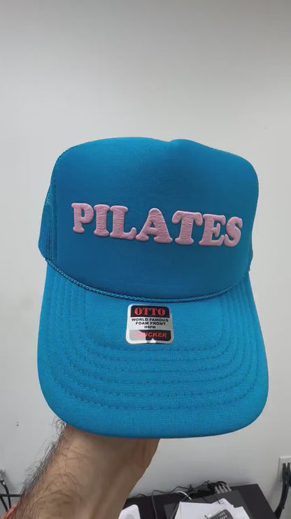 Pilates Puff Print Trucker Hat, Pilates Cap, Pilates Hat