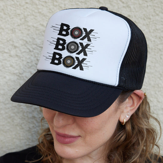 Box Box Box Hat, Motorsport Hat, Formula Hat, Abd Gp Hat, Pit Stop Hat, Race Day Hat, Austin Gp Hat