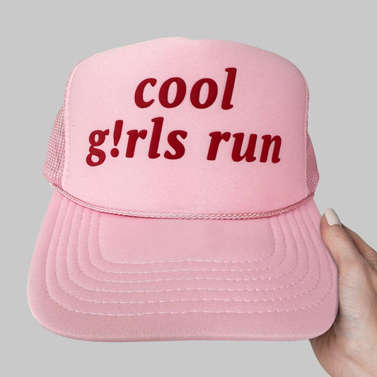 Cool G!rls Run Puff Print Trucker Hat, Cool G!rls Run Hat